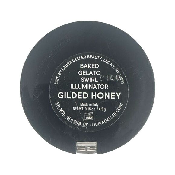 Laura Geller New York Baked Gelato Swirl Illuminator Gilded Honey 0.16 oz / 4.5g - Picture 4 of 4